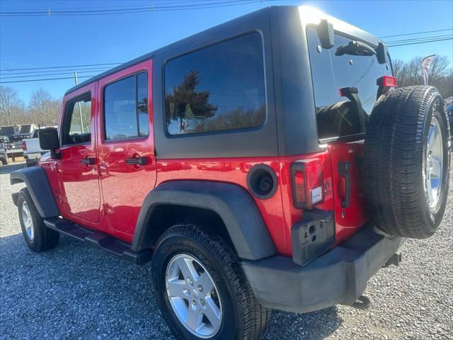 used 2016 Jeep Wrangler Unlimited car, priced at $14,999