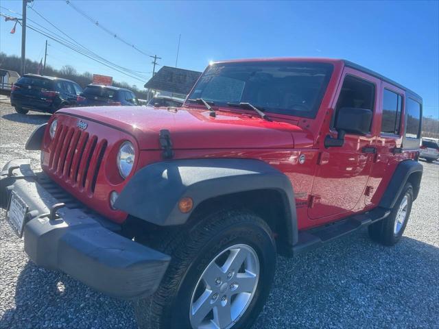 used 2016 Jeep Wrangler Unlimited car, priced at $14,999