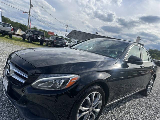 used 2017 Mercedes-Benz C-Class car, priced at $16,999