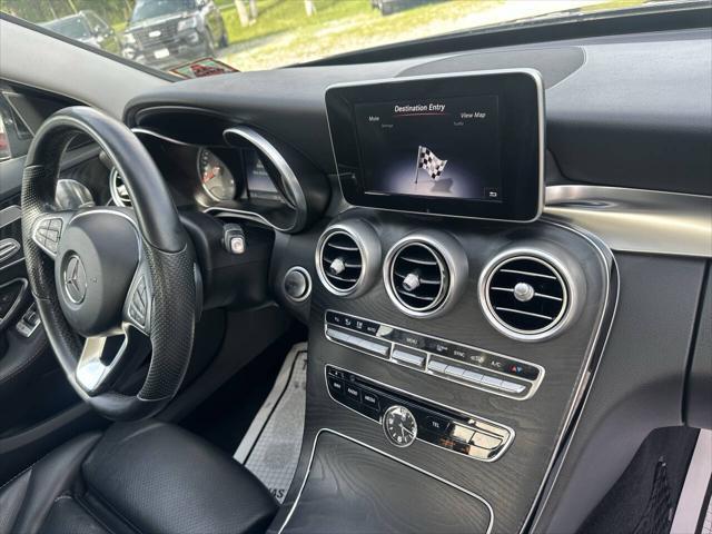 used 2017 Mercedes-Benz C-Class car, priced at $16,999