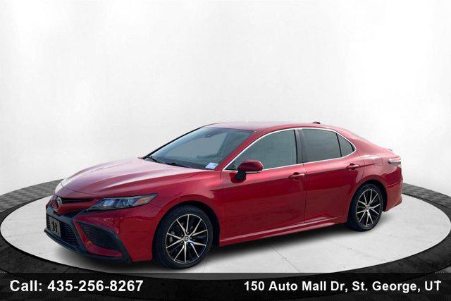 used 2022 Toyota Camry car, priced at $21,940