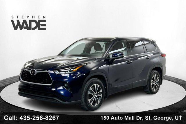 used 2021 Toyota Highlander car, priced at $36,842