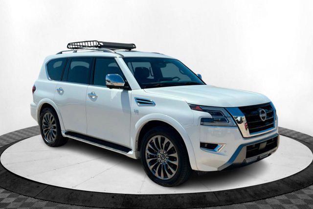 used 2021 Nissan Armada car, priced at $38,411