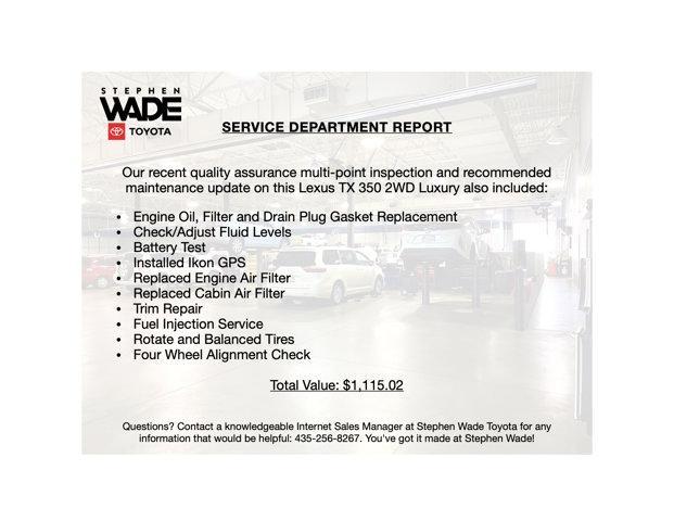 used 2024 Lexus TX 350 car, priced at $50,467