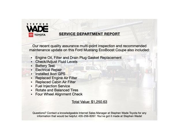 used 2021 Ford Mustang car, priced at $23,393