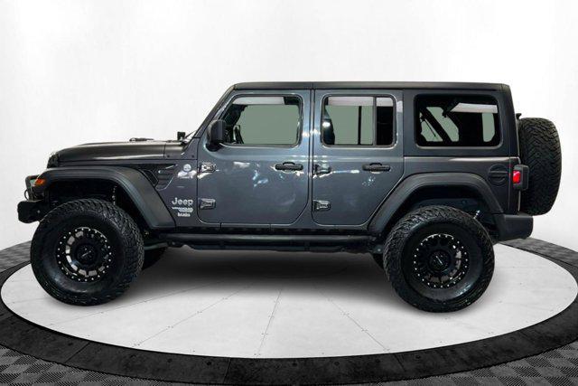 used 2020 Jeep Wrangler Unlimited car, priced at $30,087