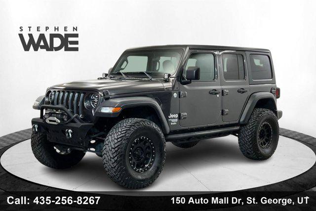 used 2020 Jeep Wrangler Unlimited car, priced at $30,087