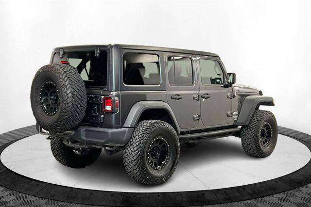 used 2020 Jeep Wrangler Unlimited car, priced at $30,087