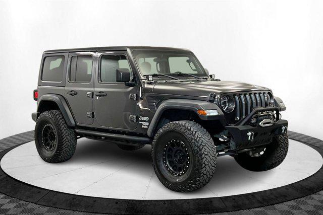used 2020 Jeep Wrangler Unlimited car, priced at $30,087