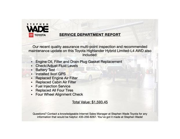 used 2023 Toyota Highlander Hybrid car, priced at $46,025