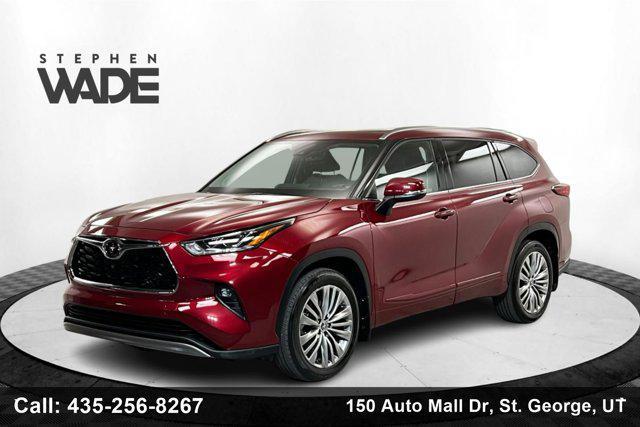 used 2022 Toyota Highlander car, priced at $45,802