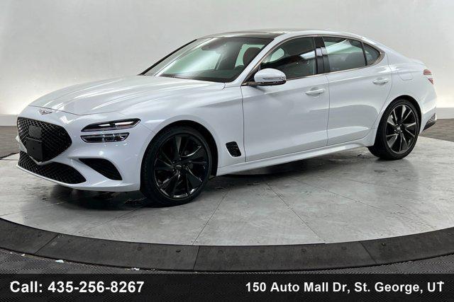 used 2023 Genesis G70 car, priced at $27,028