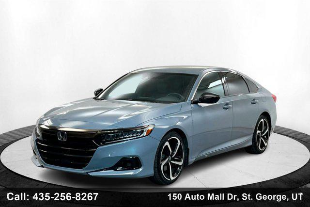used 2022 Honda Accord car, priced at $25,042