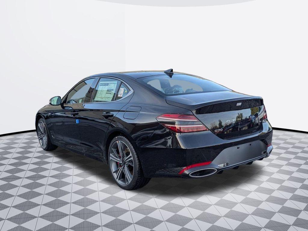 new 2025 Genesis G70 car, priced at $48,346