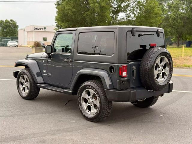used 2017 Jeep Wrangler car, priced at $15,499