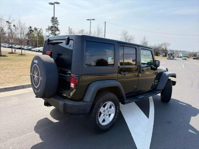 used 2012 Jeep Wrangler Unlimited car, priced at $13,499