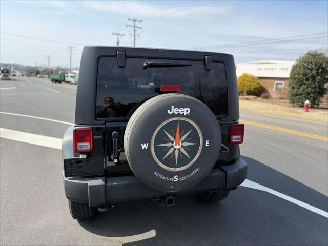 used 2012 Jeep Wrangler Unlimited car, priced at $13,499