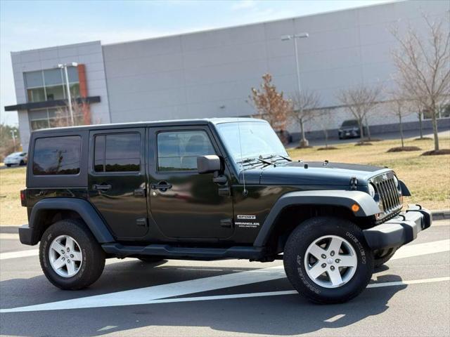 used 2012 Jeep Wrangler Unlimited car, priced at $13,499