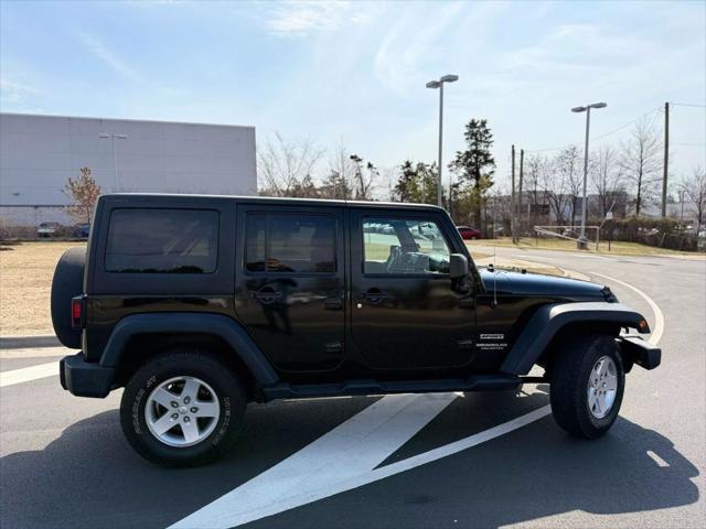 used 2012 Jeep Wrangler Unlimited car, priced at $13,499