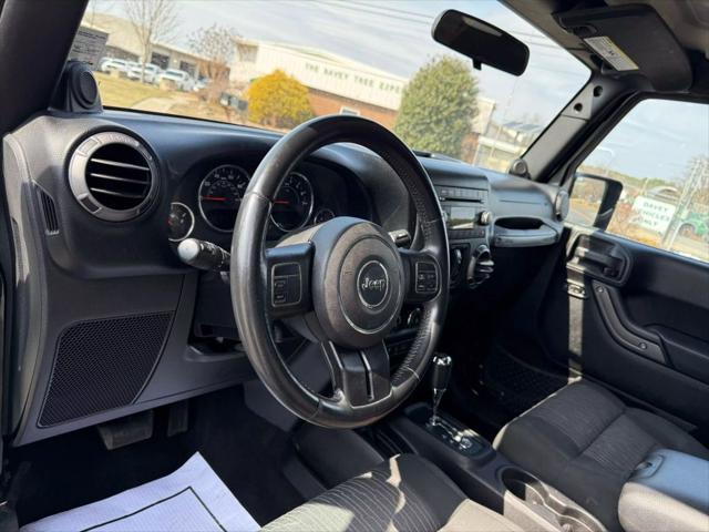 used 2012 Jeep Wrangler Unlimited car, priced at $13,499