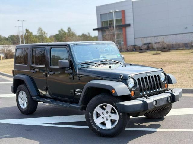 used 2012 Jeep Wrangler Unlimited car, priced at $13,499