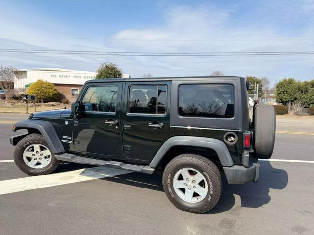 used 2012 Jeep Wrangler Unlimited car, priced at $13,499