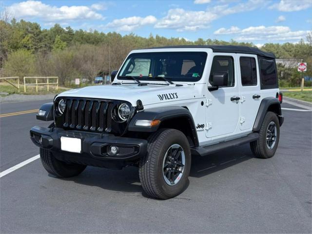 used 2021 Jeep Wrangler Unlimited car, priced at $24,999