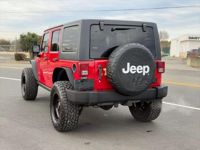 used 2012 Jeep Wrangler Unlimited car, priced at $16,499