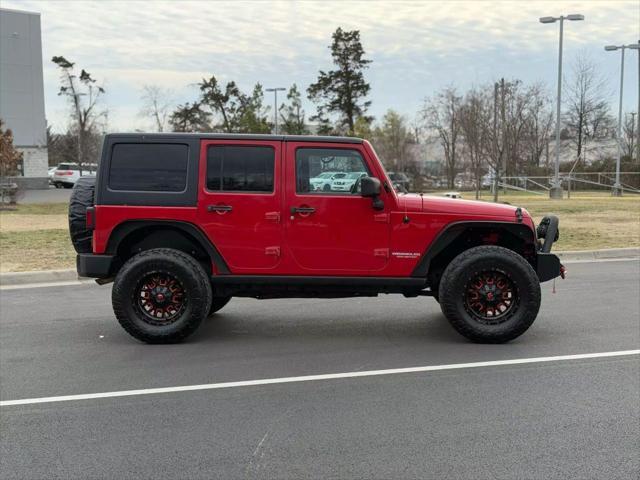 used 2012 Jeep Wrangler Unlimited car, priced at $16,499