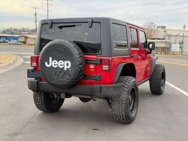 used 2012 Jeep Wrangler Unlimited car, priced at $16,499