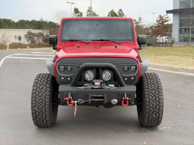 used 2012 Jeep Wrangler Unlimited car, priced at $14,999