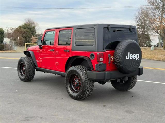 used 2012 Jeep Wrangler Unlimited car, priced at $16,499