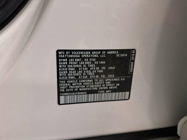 used 2018 Volkswagen Atlas car, priced at $15,471