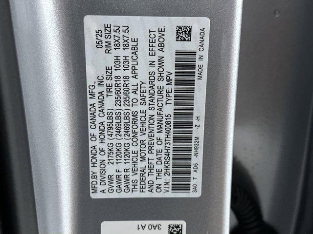 new 2026 Honda CR-V car, priced at $37,295