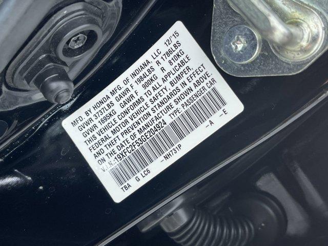 used 2016 Honda Civic car, priced at $17,156