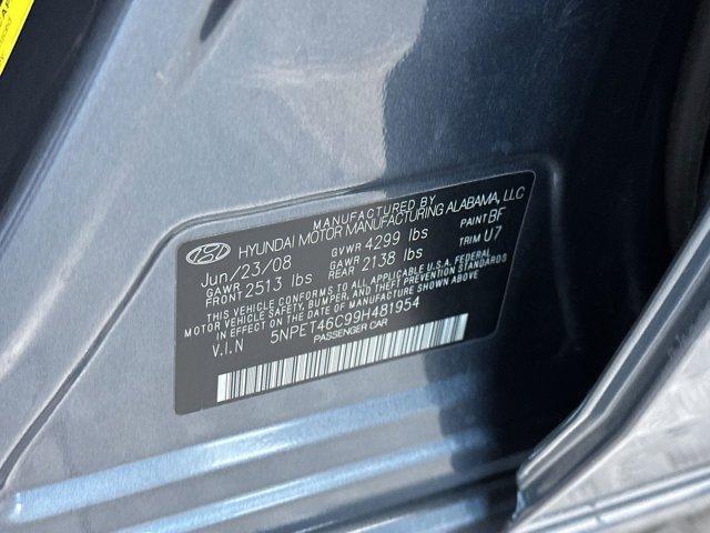 used 2009 Hyundai Sonata car, priced at $6,200