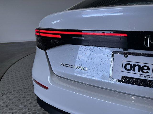 new 2025 Honda Accord car, priced at $27,600