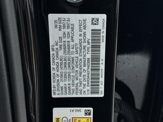 new 2026 Honda CR-V car, priced at $35,045