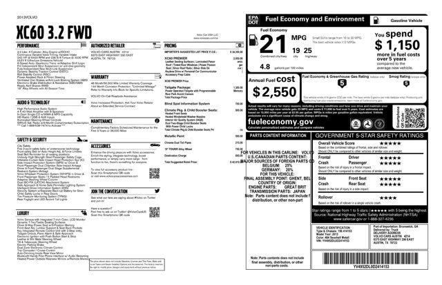 used 2013 Volvo XC60 car, priced at $9,200