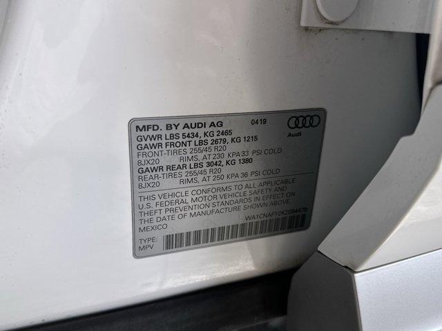 used 2019 Audi Q5 car, priced at $15,900