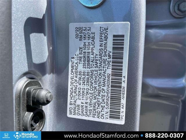 used 2022 Honda CR-V car, priced at $27,000