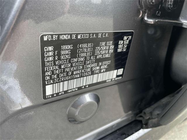 used 2022 Honda HR-V car, priced at $22,500