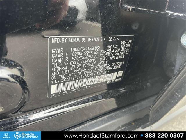 used 2024 Honda HR-V car, priced at $27,500