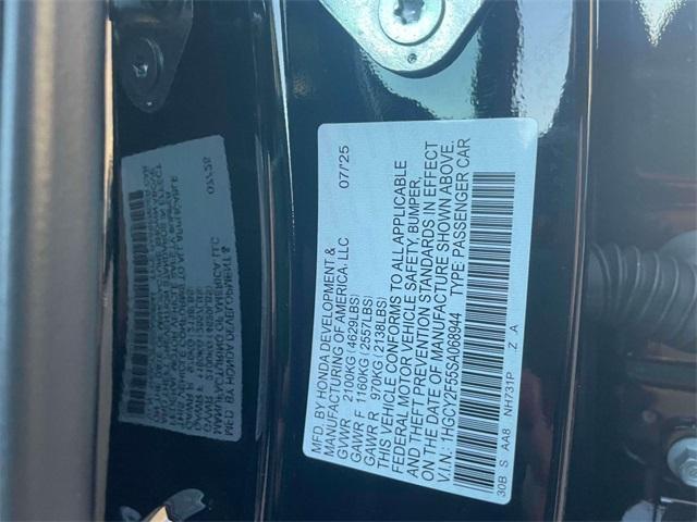 used 2025 Honda Accord Hybrid car, priced at $29,800