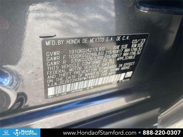 used 2023 Honda HR-V car, priced at $24,500