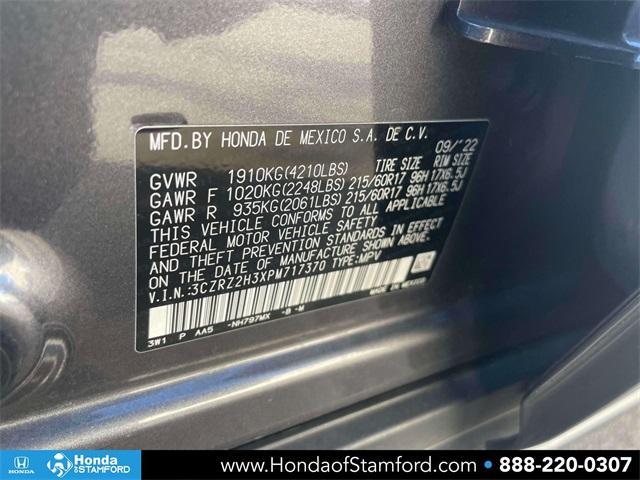used 2023 Honda HR-V car, priced at $23,500