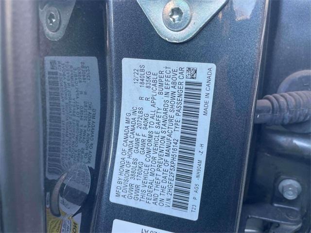 used 2023 Honda Civic car, priced at $23,000
