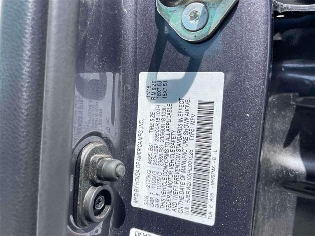 used 2017 Honda CR-V car, priced at $18,000