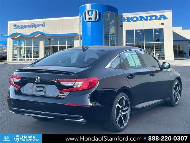 used 2022 Honda Accord Hybrid car, priced at $24,500