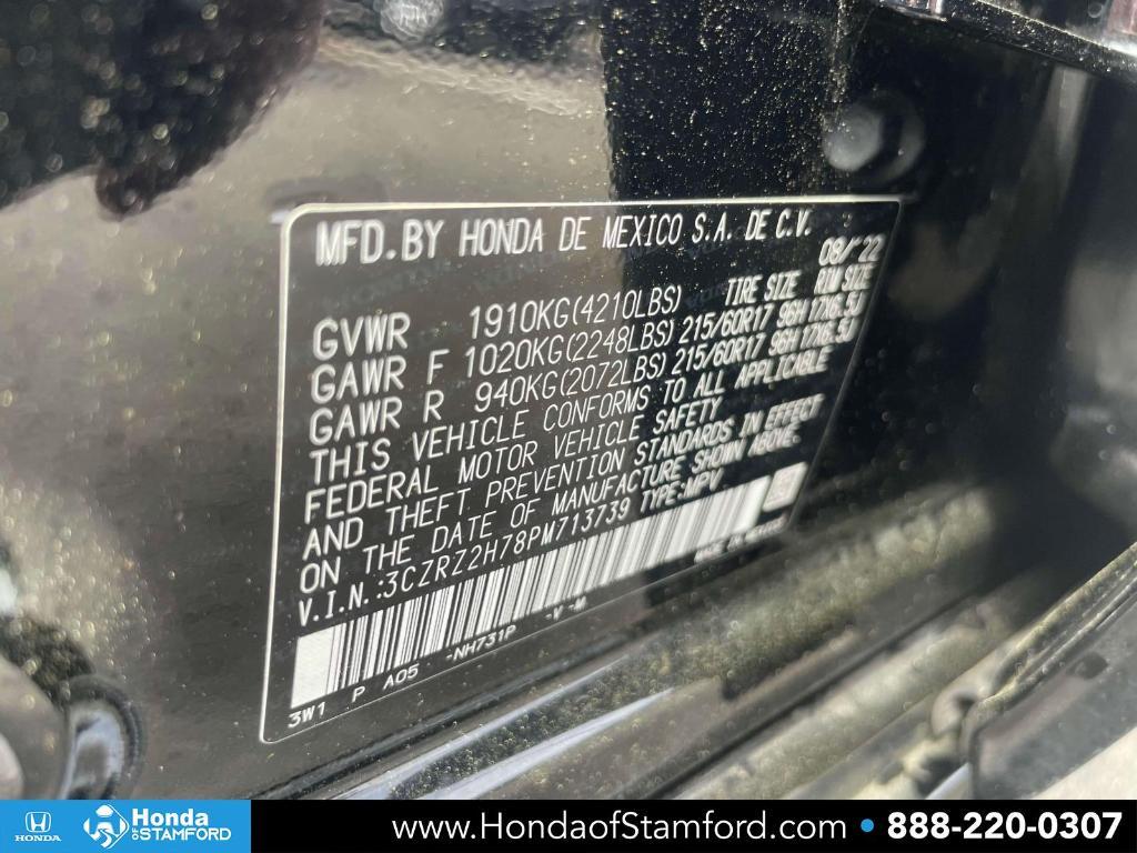 used 2023 Honda HR-V car, priced at $27,500